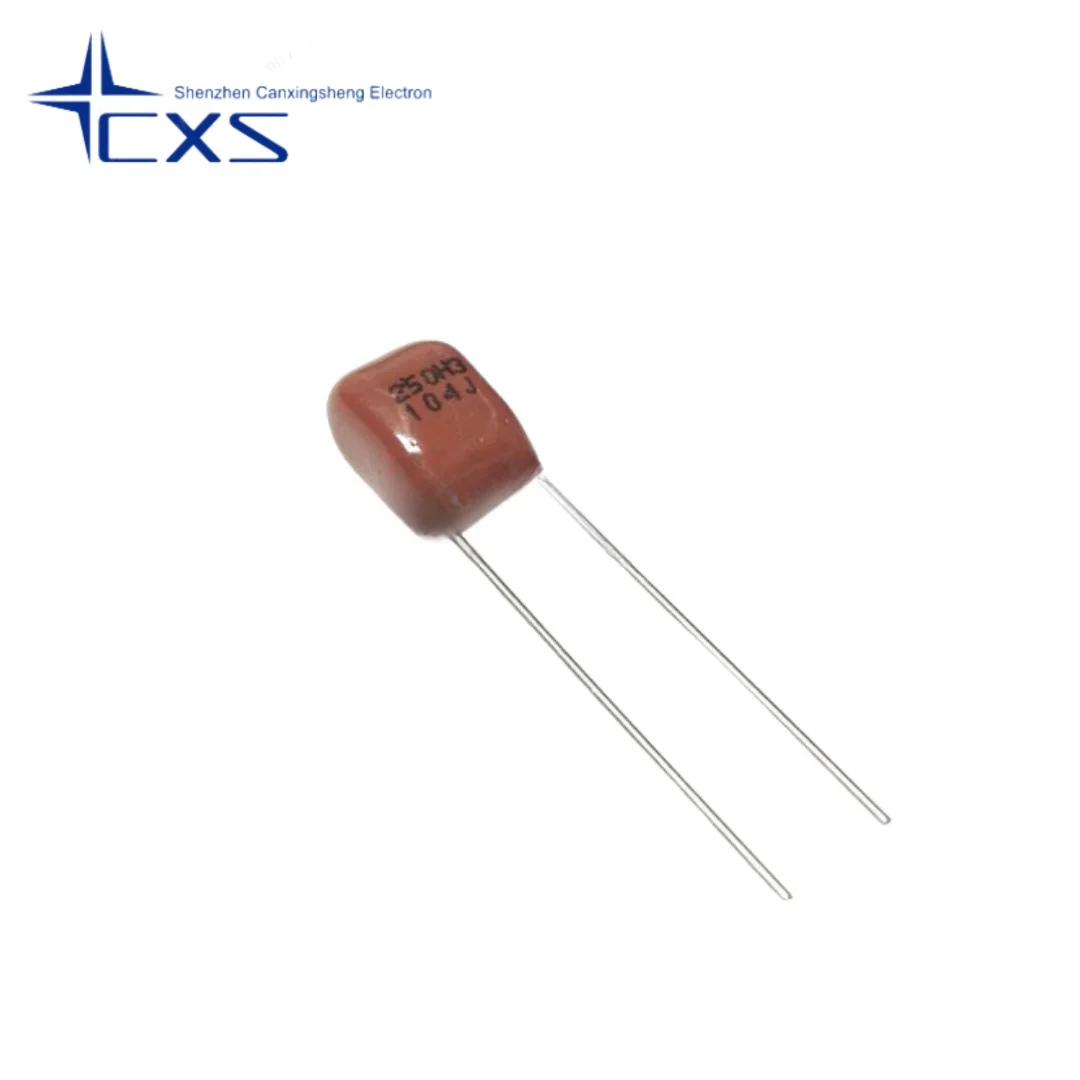 

50PCS Kingsonic KCQE2104JFP 250V104J P5 100NF Metallized Polyester Capacitors