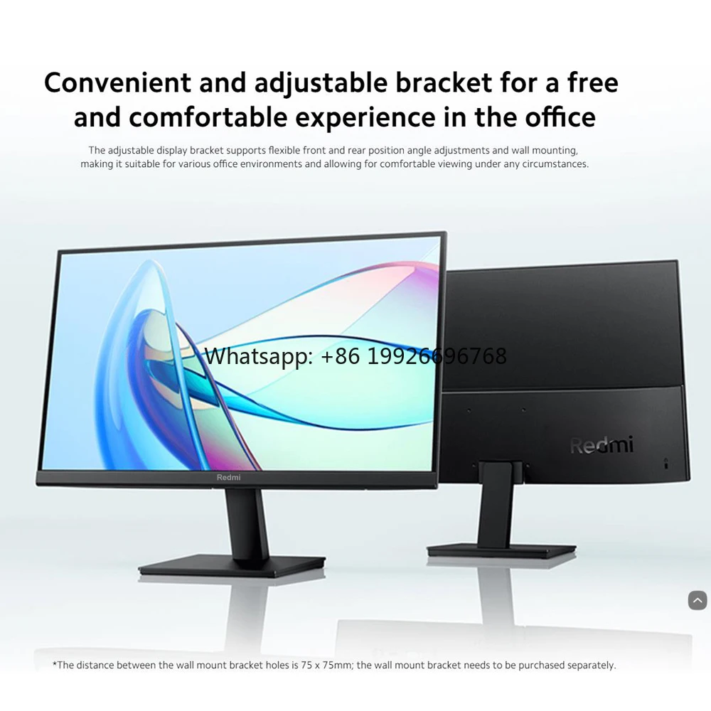 

Red-mi A22 21.45" Desktop PC Screen 75hz Refresh Rate 1920*1080 FHD 250nits SRGB 99% manufacturer