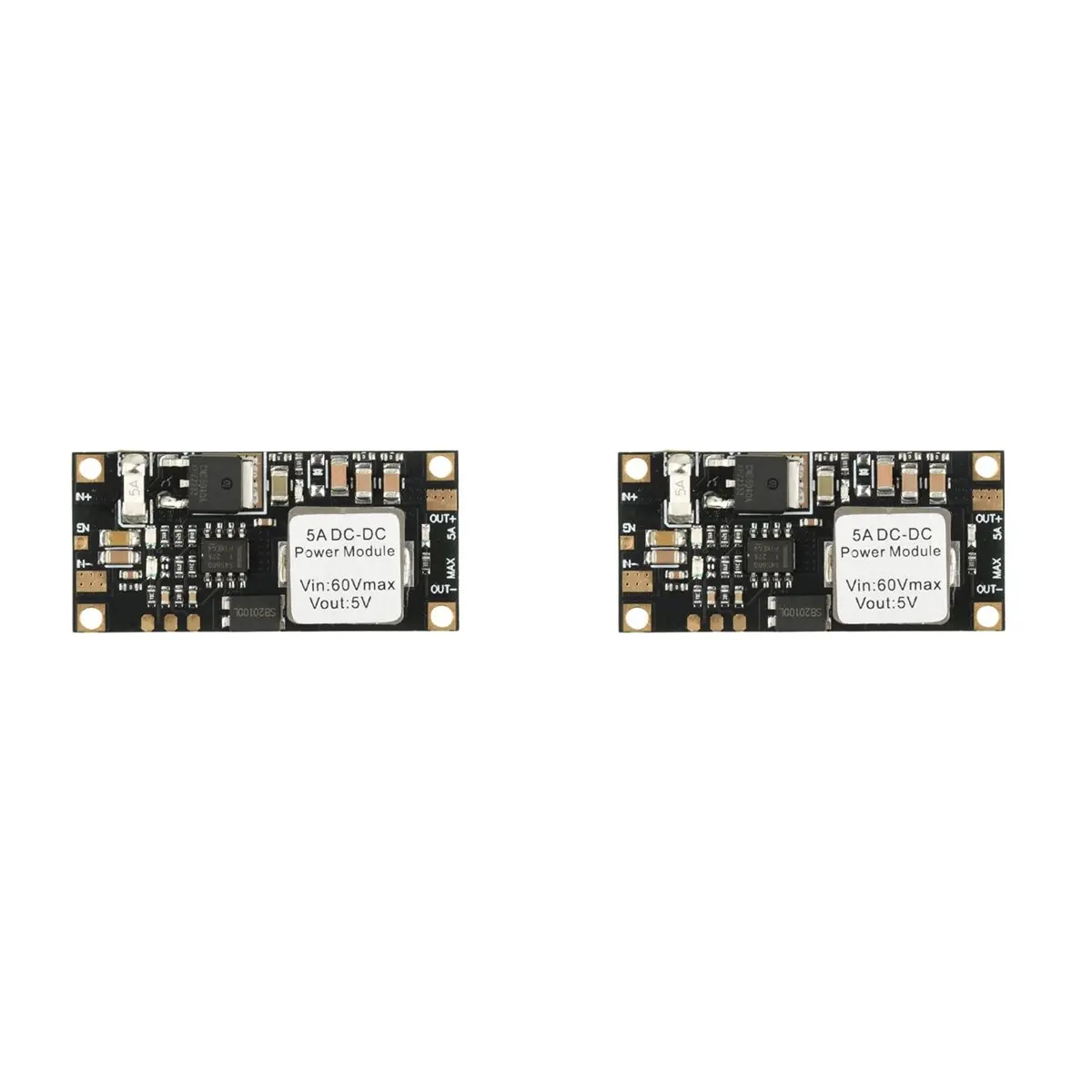 FULL-2X DC-DC 6.5V-60V To 5V Voltage Stabilizing Step-Down Module Mini-Low-Profile Buck Converter Power Supply - view 4