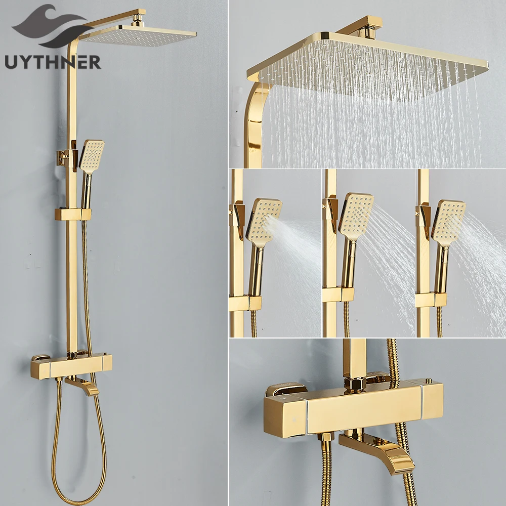Colonne de douche doré pas cher une solution élégante et économique pour votre salle de bains