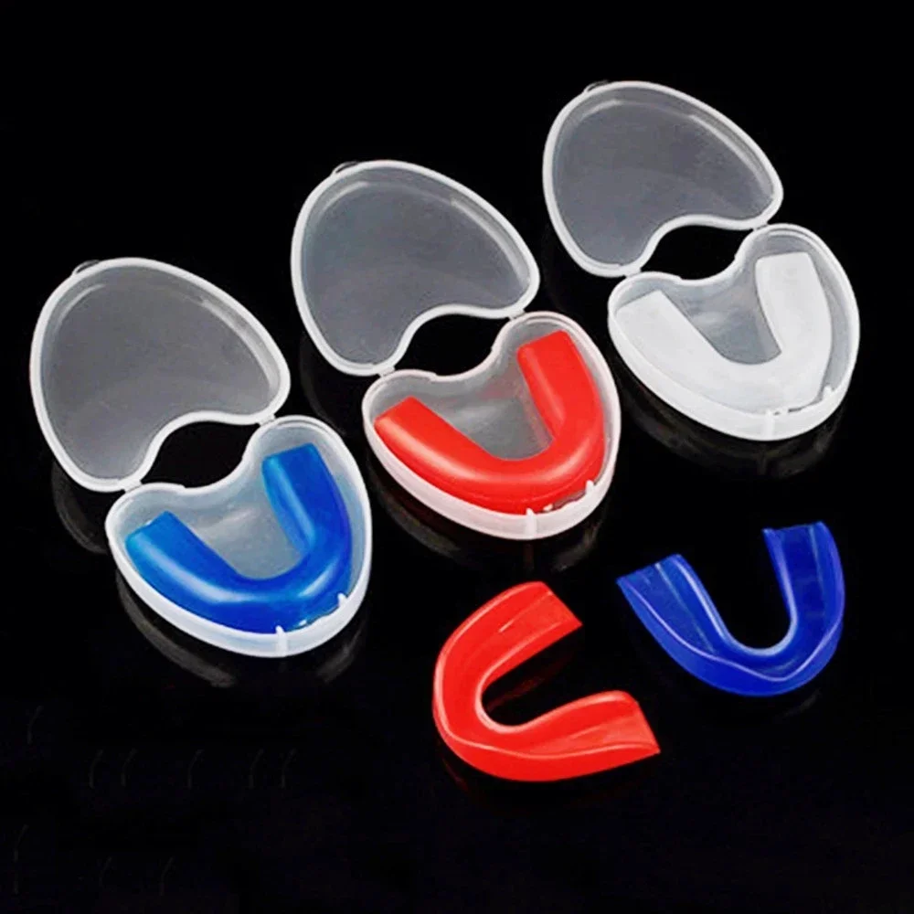 واقي أسنان رياضي خارجي، قطعة حماية للفم لكرة السلة والرجبي والملاكمة وحماية الأسنان للأطفال والكبار #1