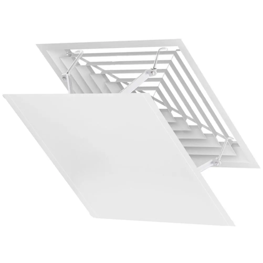 

Square Air Conditioner Deflector Easy Clean Anti Direct Blow Ceiling Central Air Conditioning Outlet Vent Deflector Wind Guide