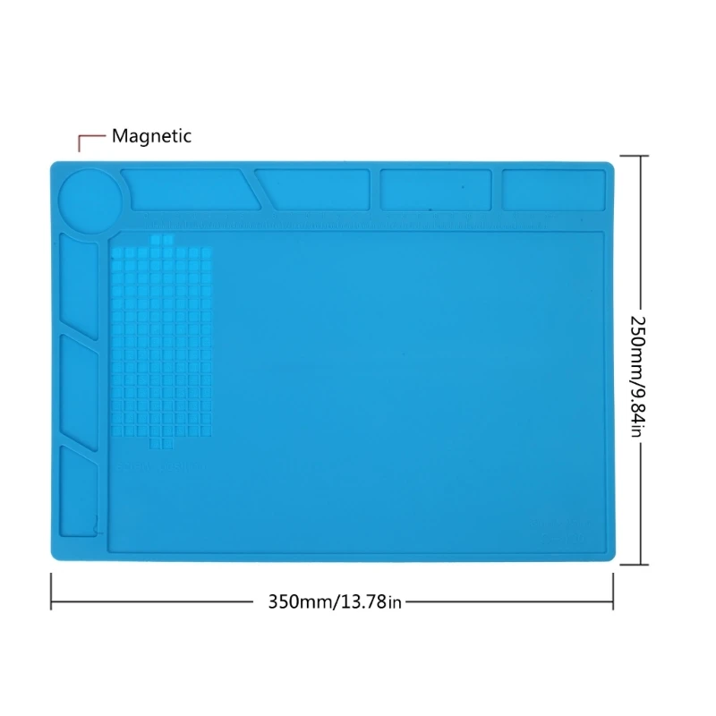 Heat Resistant Soldering Mat for Electronics Repair Workbench Pad Dropship
