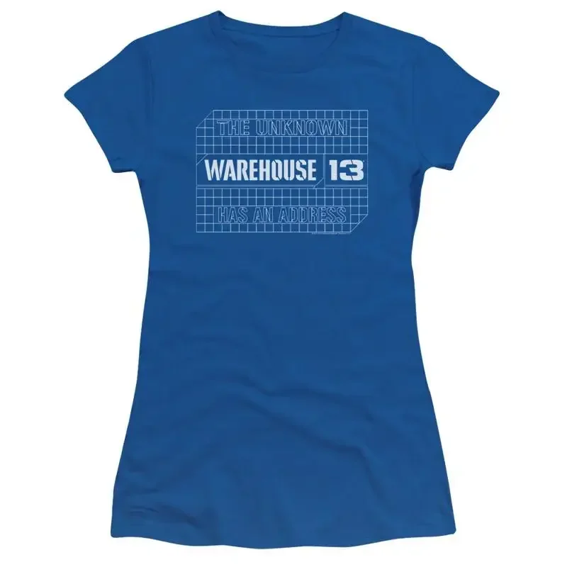 Warehouse 13 Blueprint Logo Women's Adult or Girl's Junior Babydoll T Shirt