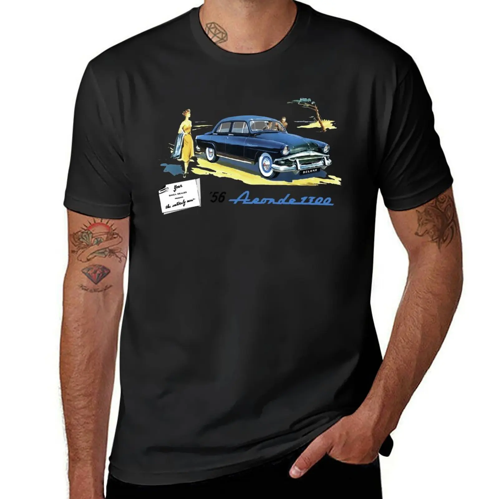 SIMCA ARONDE T-Shirt Short sleeve tee anime clothes men t shirts