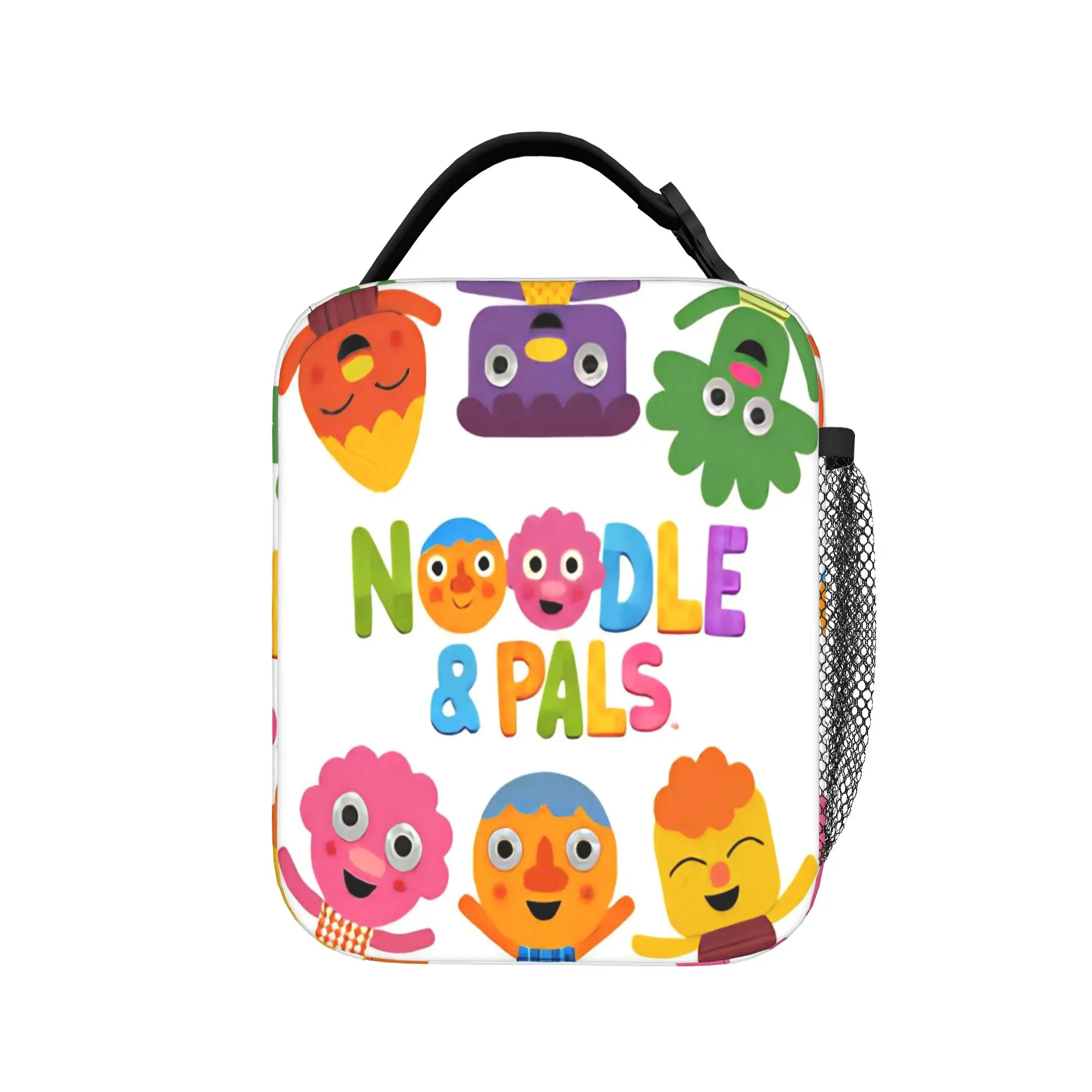 Ich! Noodle & Pals Zubehör Isolierte Lunchtasche für die Aufbewahrung von Lebensmittelboxen im Büro, tragbare Kühlboxen, Thermo-Lunchboxen – Detail 3