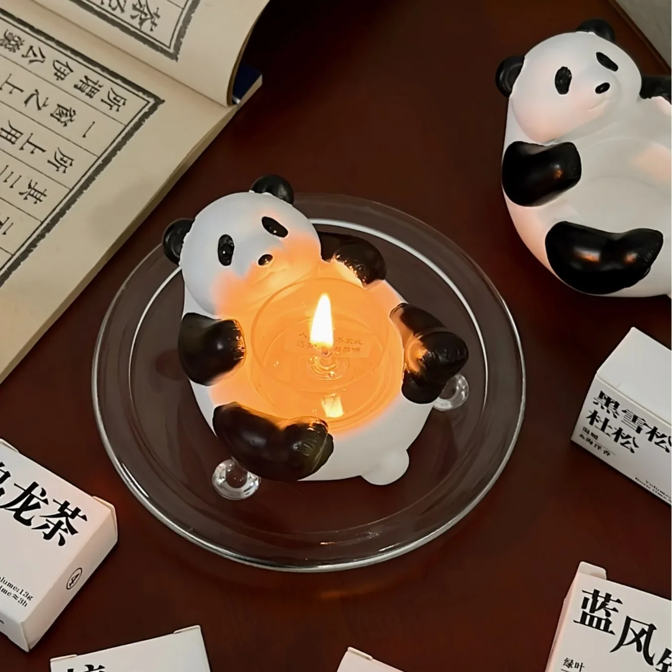 

Cute Animal Candle Holder Warming Paws Cartoon Candle Holder Funny Creative Lovely Scented Heat Resistant Crafts Home Decoration