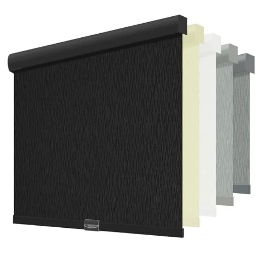 

Cordless out Roller Shades for Windows, Striped Free-Stop Window Blinds with Privacy, Thermal Insulated Window Shades for Home,
