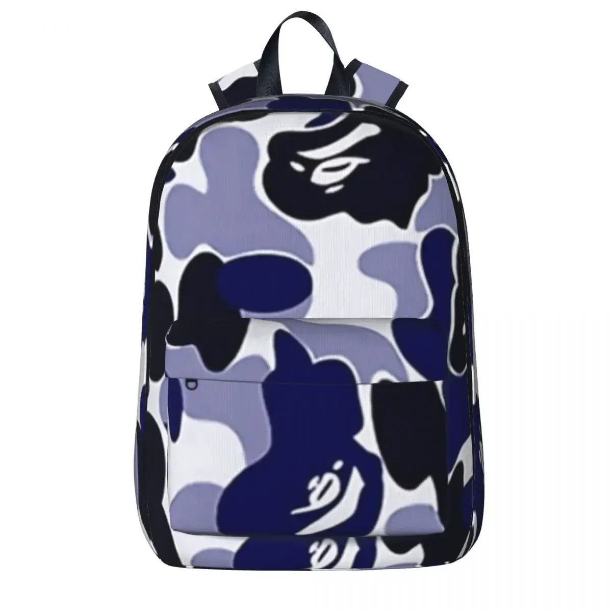 Purple Hypebeast Luxury Stylish Camouflage Woman Backpacks Boys Girls Bookbag Children School Bags Travel Rucksack Shoulder Bag