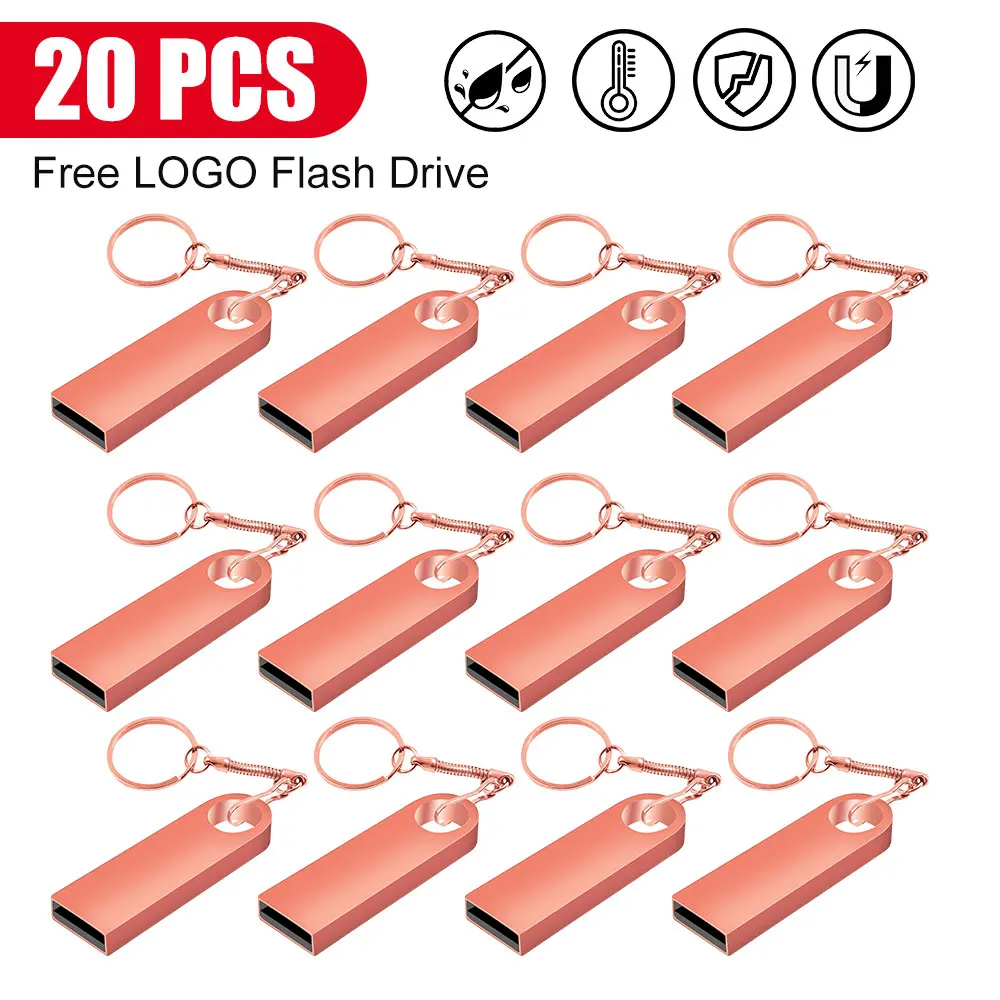 

20PCS/Lot USB Flash Drive 1GB 2GB 4G 8GB Pen Drive 16GB 32GB Pendrive 64GB 128GB 2.0 Gift USB Stick 128MB 256MB Free Custom Logo