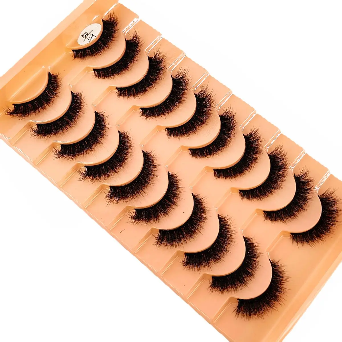 HBZGTLAD New 10 Pairs Natural False Eyelashes Fake Lashes Long Makeup 3d Mink Lashes Extension Eyelash Mink Eyelashes for Beauty