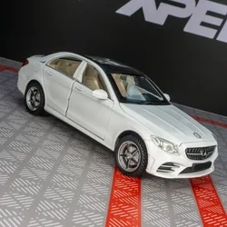 1:32 Mercedes-Benz C260L Car Model Pull Back Acousto-optic Alloy Discast Metal Toys Car goods Model for Children boys