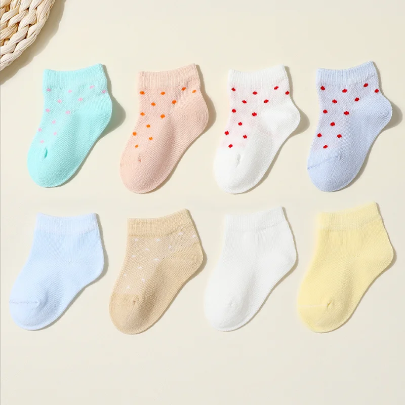 4Pair/lot New Cute Summer Boys' and Girls' Socks