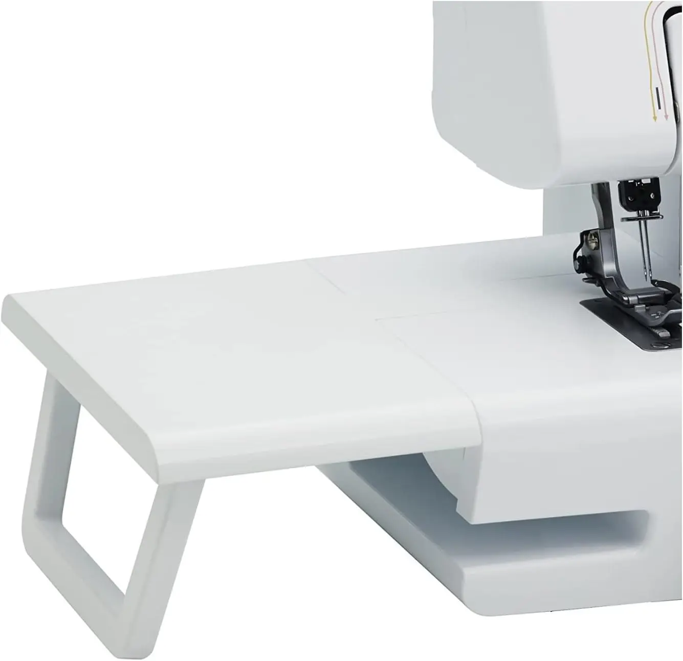 1,300 Stitches Per Minute, Durable Metal Frame Overlock Machine, Large Extension