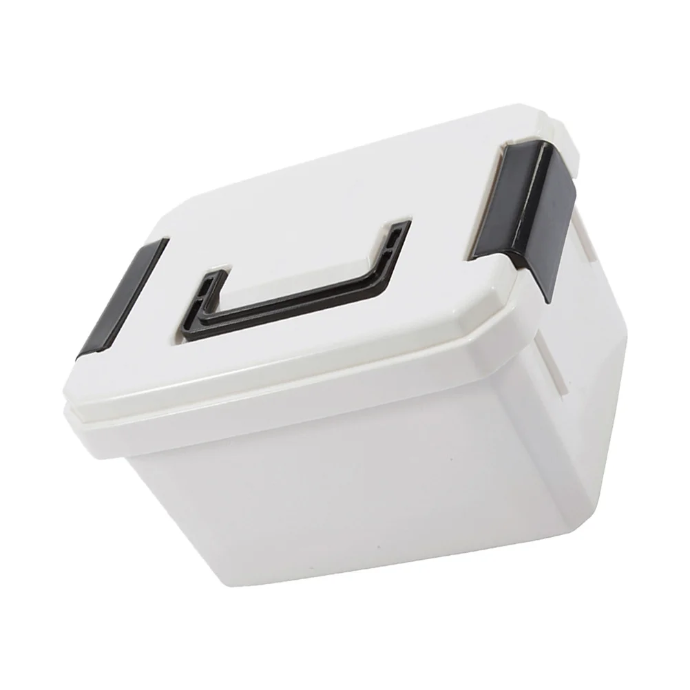 1pc Large Capacity Portable Medicine Storage Case Handle For Household First Aid Outdoor Travel Sundries Container Medicine Box