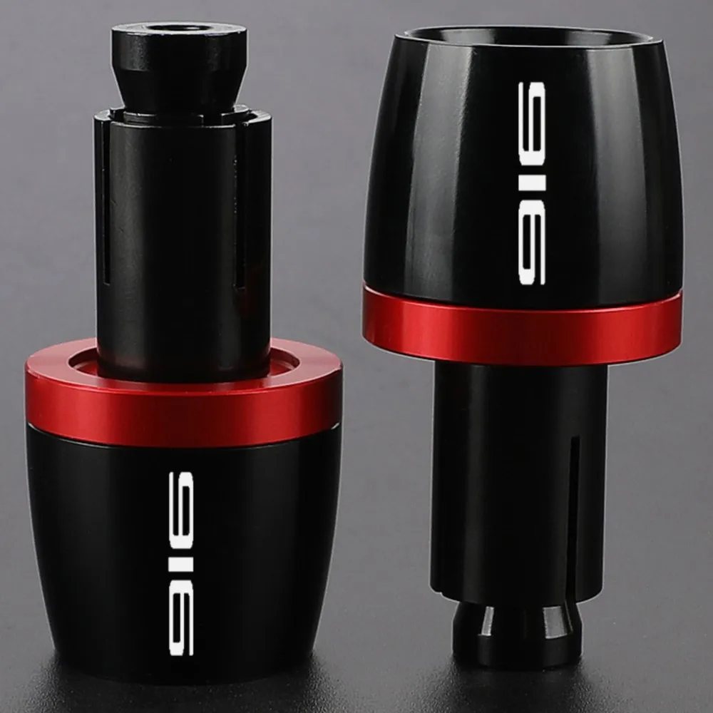 

Motorcycle Accessories Anti Vibration Plug Hand Grip For DUCATI 916 1998 Universal CNC Handle Bar End Cover Handlebar ends Plug