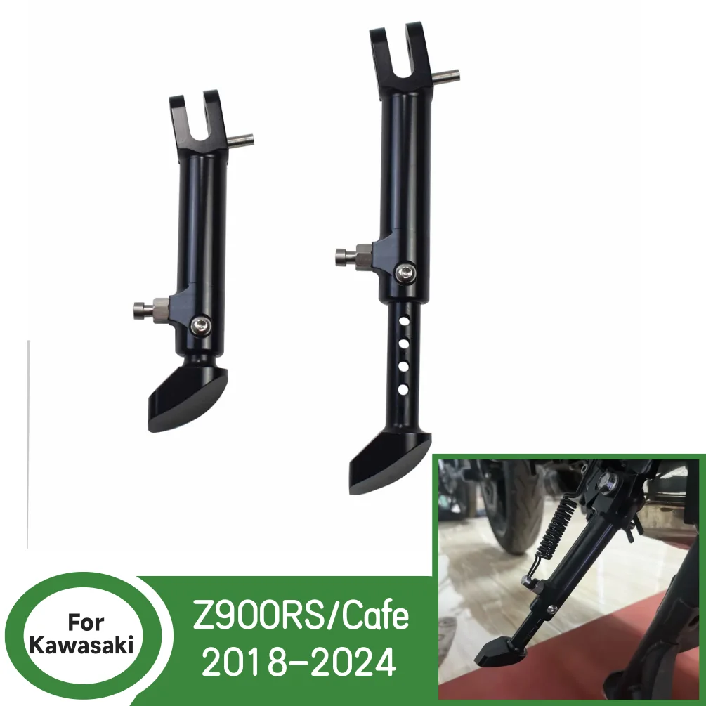 

Z900RS Kickstand For Kawasaki Z 900 Z900 RS Cafe ABS SE 2018-2024 Motorcycle Adjustable Foot Side Stand Support Bracket