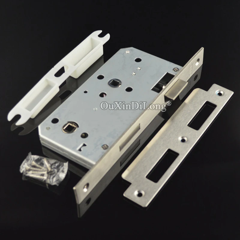 

Brand New European Mortise Door Lock body 5578/7855 Fire Proof Split Door Lock body Security Entrance Door Lock Repair Parts