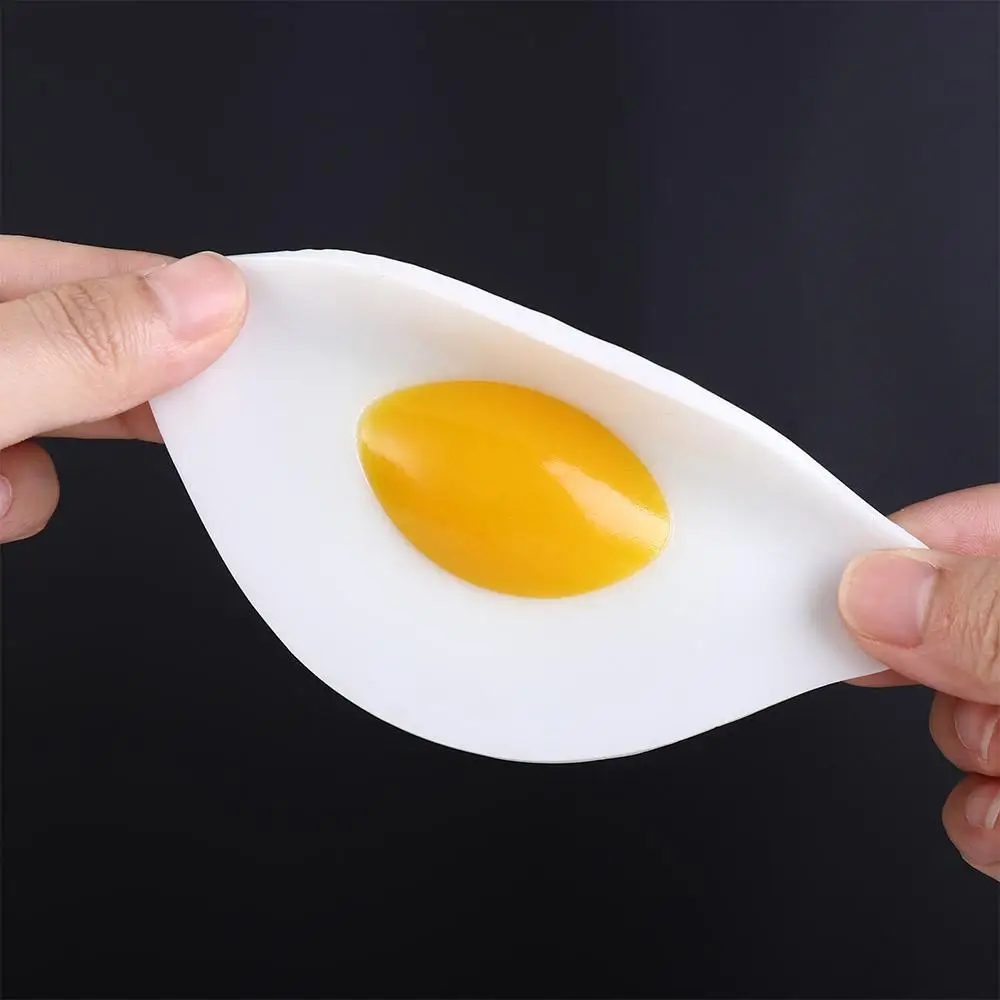 Sensory Toys Kitchen Food Kids Toy Pretend Play Omelette Toy Squeeze Eggs Sticky Eggs Cooking Fried Egg Fried Egg Squeeze