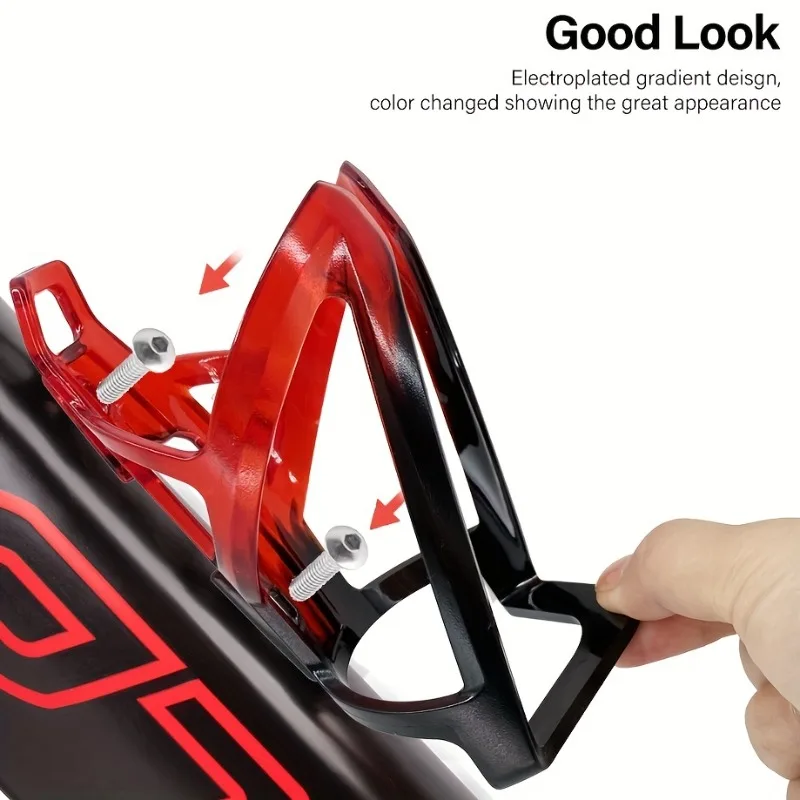 

Bicycle Water Bottle Cage MTB Mountain Road Bike Cup Holder Dual Color Water Cup Holder Rack Cycling Accessory Equipment