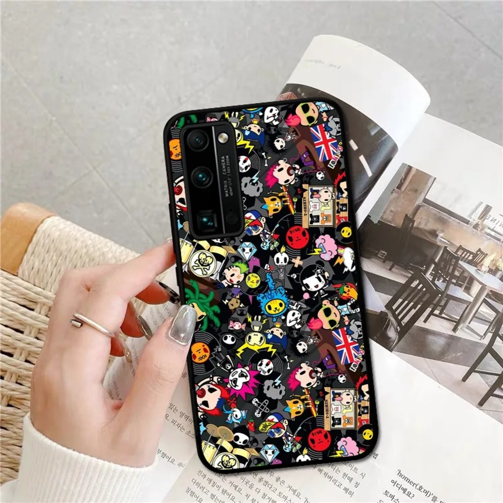 Japan T-TokidokiS Phone Case For Huawei Honor 10 lite 9 20 7A 9X 30 50 60 70 pro plus Soft Silicone Cover