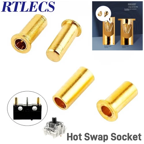 10/50/200 Uds teclado mecánico ratón enchufe caliente enchufe de intercambio para CORSAIR GATERON GTMX GATERON PCB microinterruptor de soldadura
