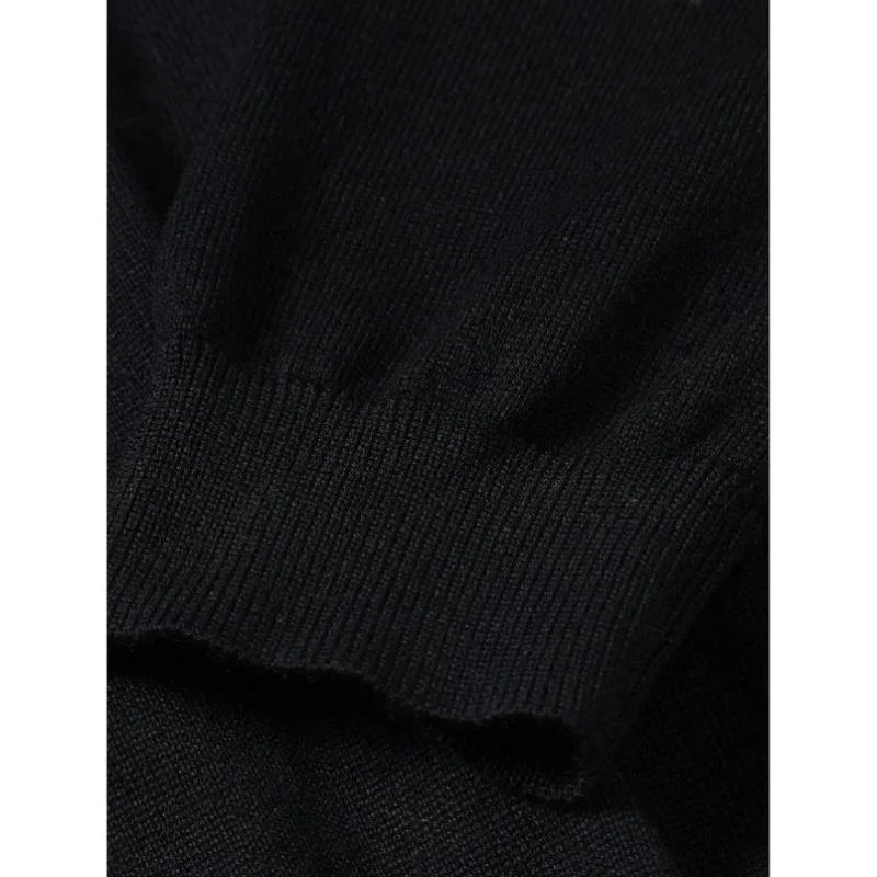 

Men's Knitted Sweater Thiened Coolmax Fiber Collar Nine Sve Length Ciwalk Suitable Knwear New Sle Winter Season