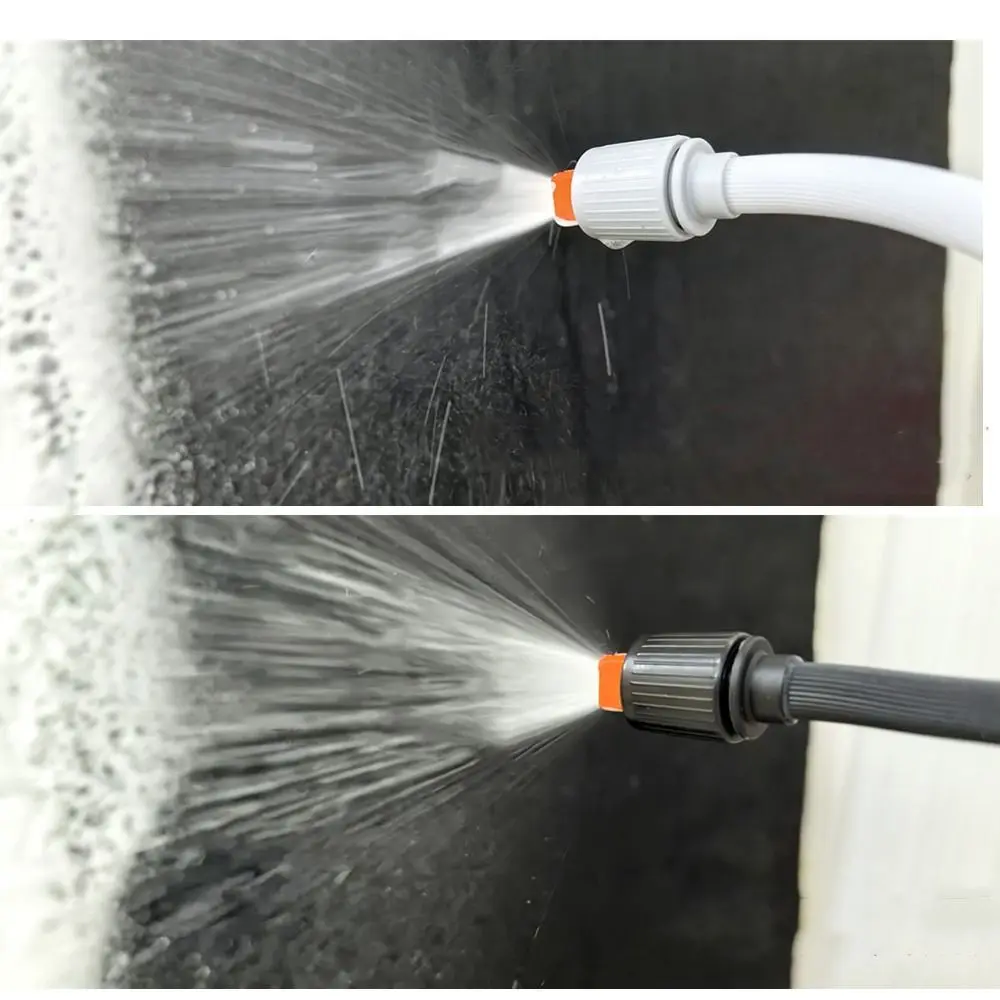2pcs Practical Long Foam Nozzle Windproof 20cm Car Wash Nozzle Flexible Spray Nozzle Spray Bottle