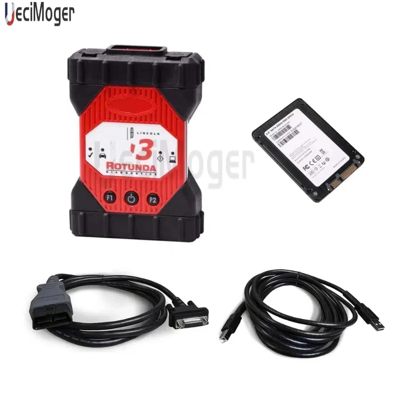 For For-d VCM3 Diagnostic Tool Vehicle Diagnostic Scannerwith Drivers Communication  with Software