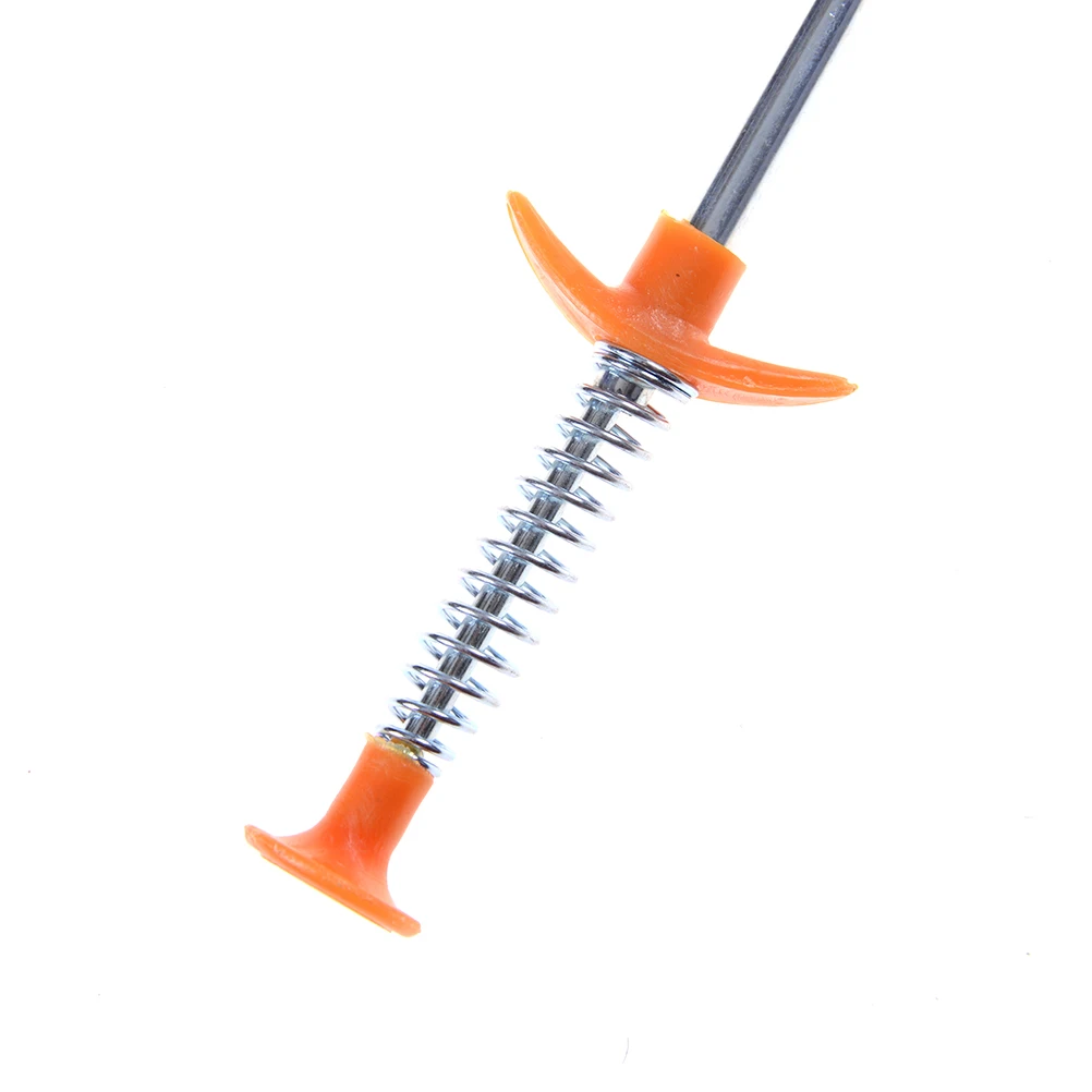 Herramienta de recogida de largo alcance Flexible de 4 garras, herramienta de agarre de resorte de curva para uso en jardín doméstico, 60cm