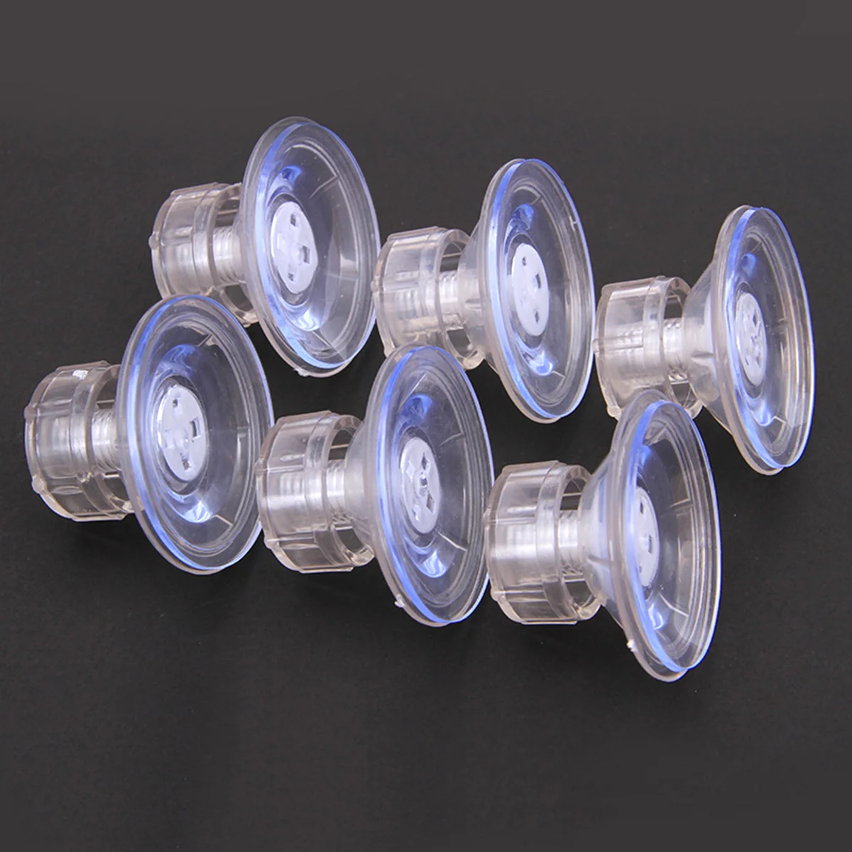 Suction Cup, 4PCS Glass Suction Cup Sucker Pads Without Hooks, Clear