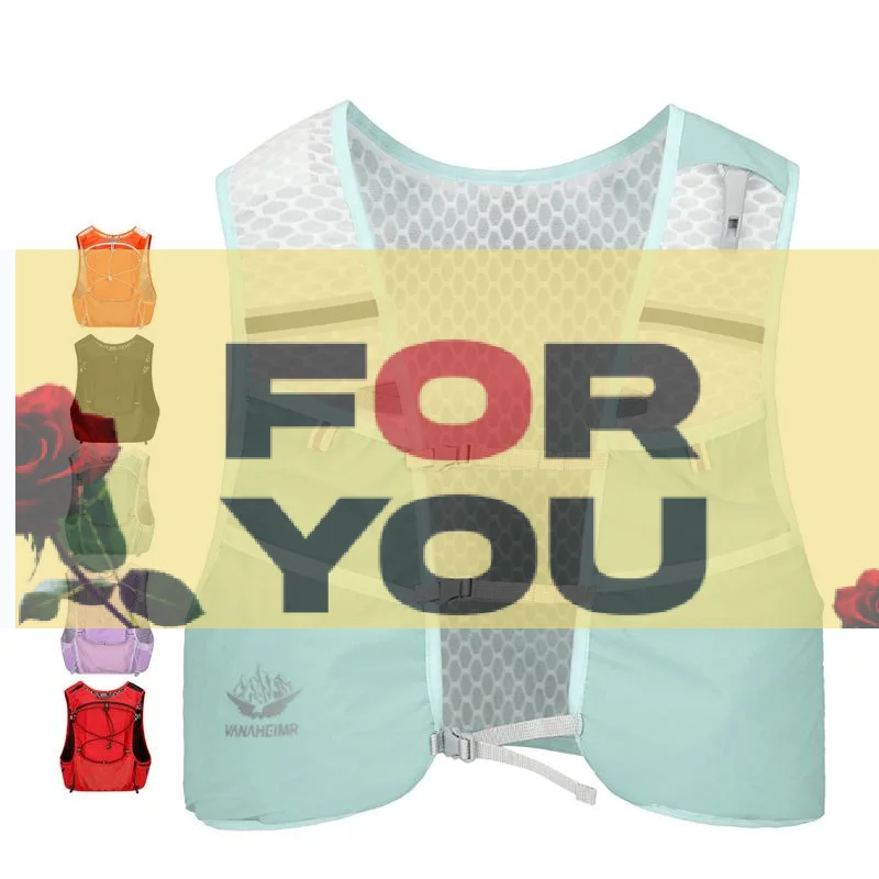 ODOutdoor Trail Running Backpack Ultralight Hydration Vest For Men Women Breathable Hiking Pack