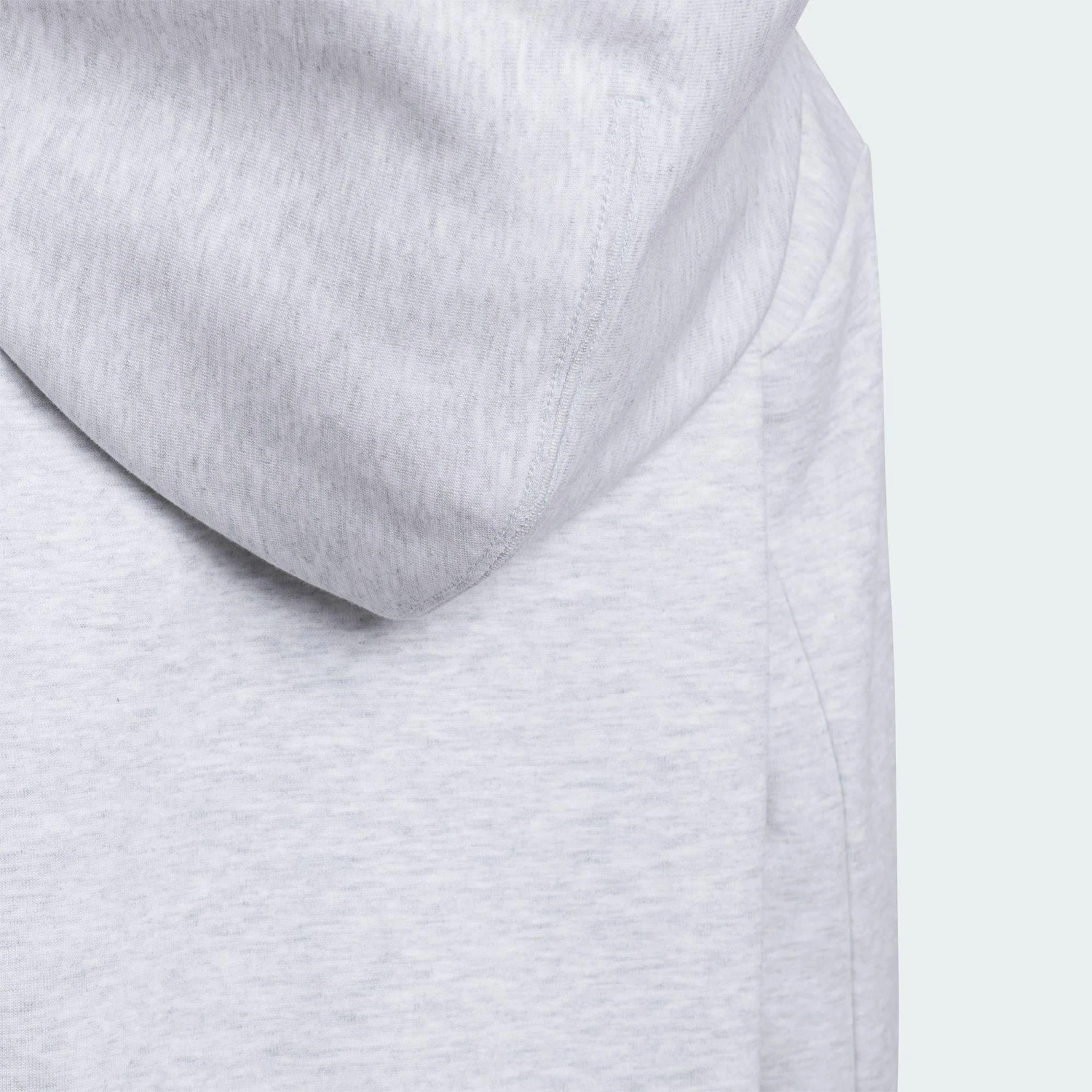 Felpa con cappuccio ampia vestibilità ampia modello ufficiale Adidas per bambini KB4572