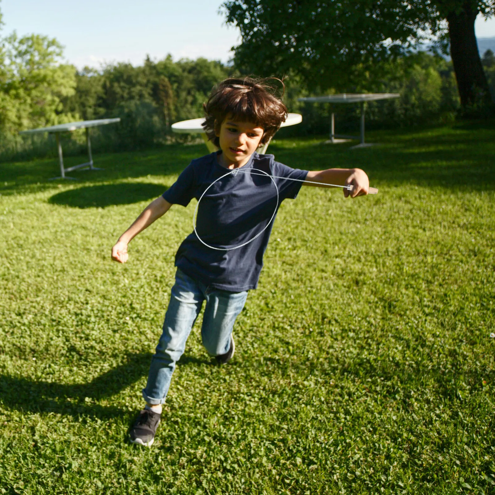 

Набор для игры в китайскую традиционную игру с железными кольцами для детей, для развития моторики и веселого отдыха на свежем воздухе