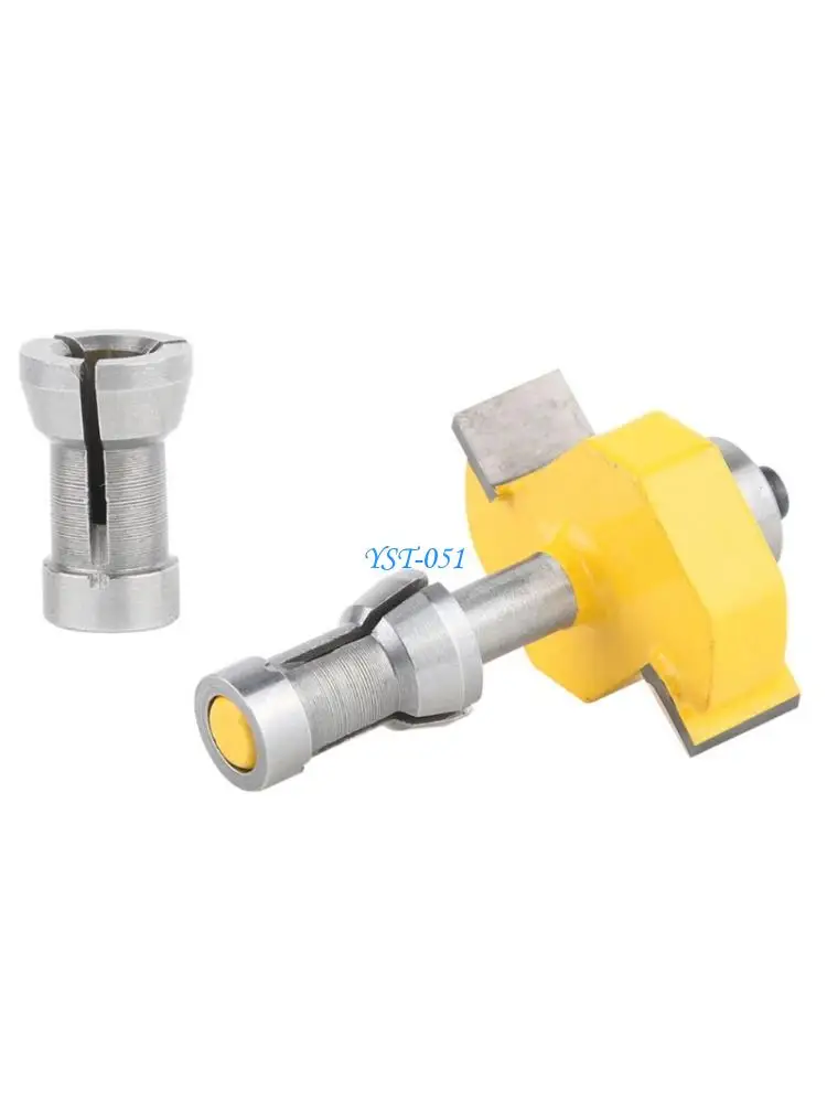 

E15A Carbon Steel Router Collet Nut Set in Multiple Size Including 6mm 6.35mm 8mm for Professional Woodworking Operations