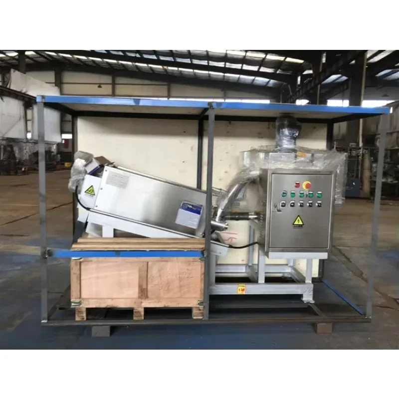 Machine automatique de presse à vis pour déshydratation des boues