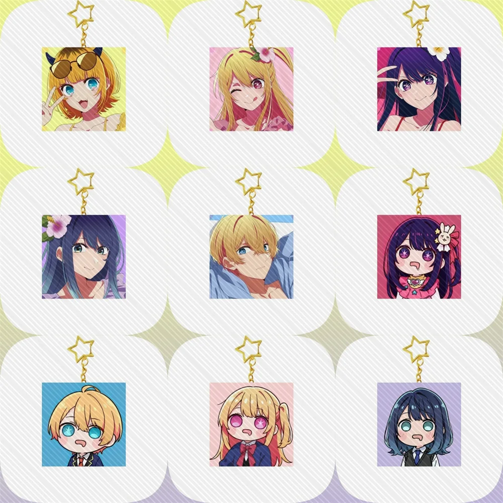 6-см-Акриловый-брелок-hot-anime-oshi-no-ko-модель-для-косплея-украшение-с-персонажами-аксессуары-коллекционные-товары-рождественские-подарки