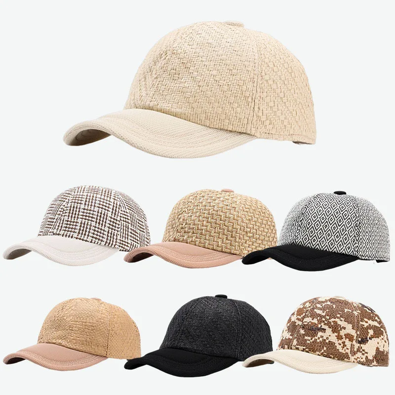 European and American niche Baseball Caps for Men, Summer Sun Protection Breathable Caps, Women's Outdoor Duckbill Caps