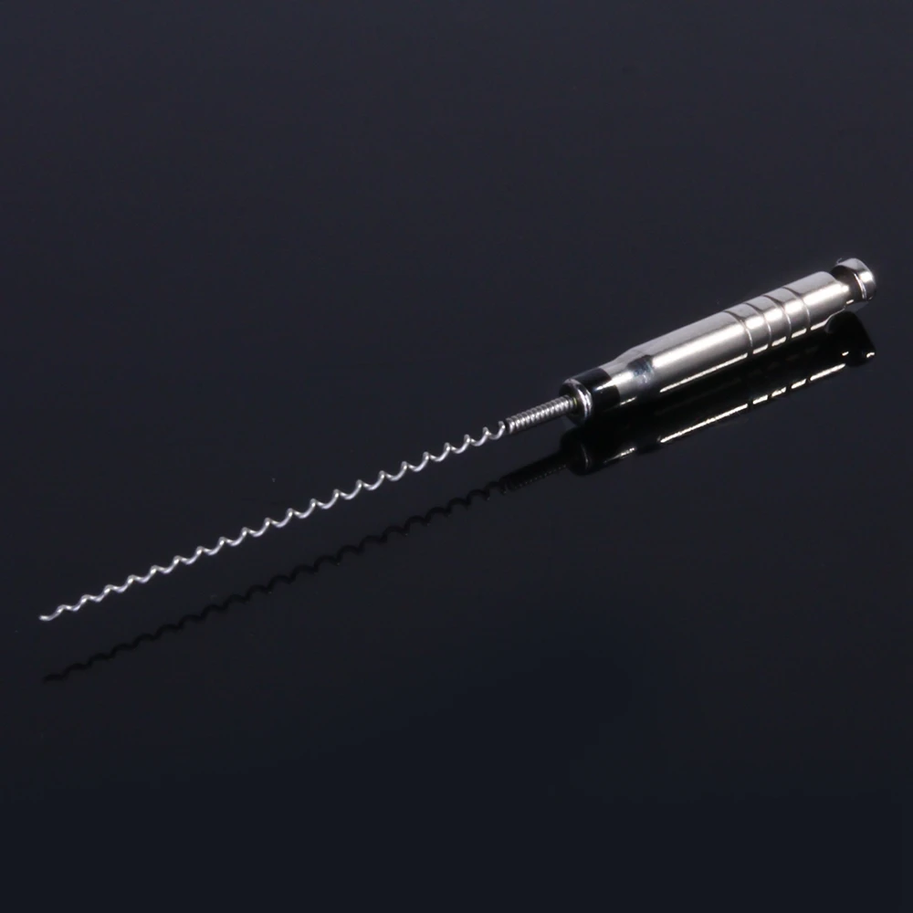 4pcs/Box JUMTOP 21/25mm 25#-40# Dental Rotary Paste Carriers Spiral Filler Lentulo Assorted Engine Filling Paste Dentistry Tool