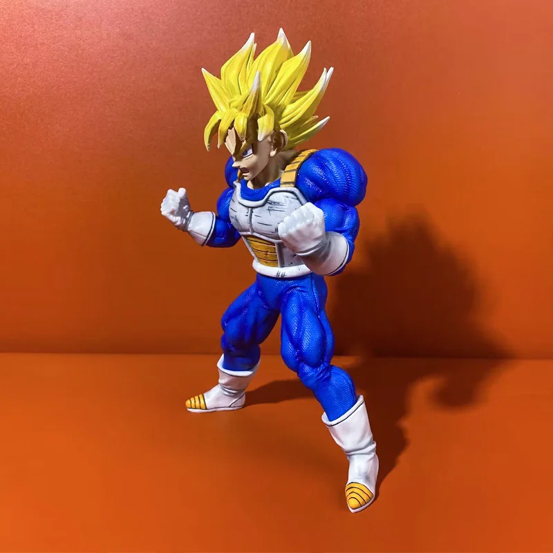 26 سنتيمتر أنيمي لعبة دراغون بول تدريب العضلات سون جوكو الشكل سوبر سايان نموذج لعبة ديناميكية هدية جمع حلية عمل الشكل البلاستيكية