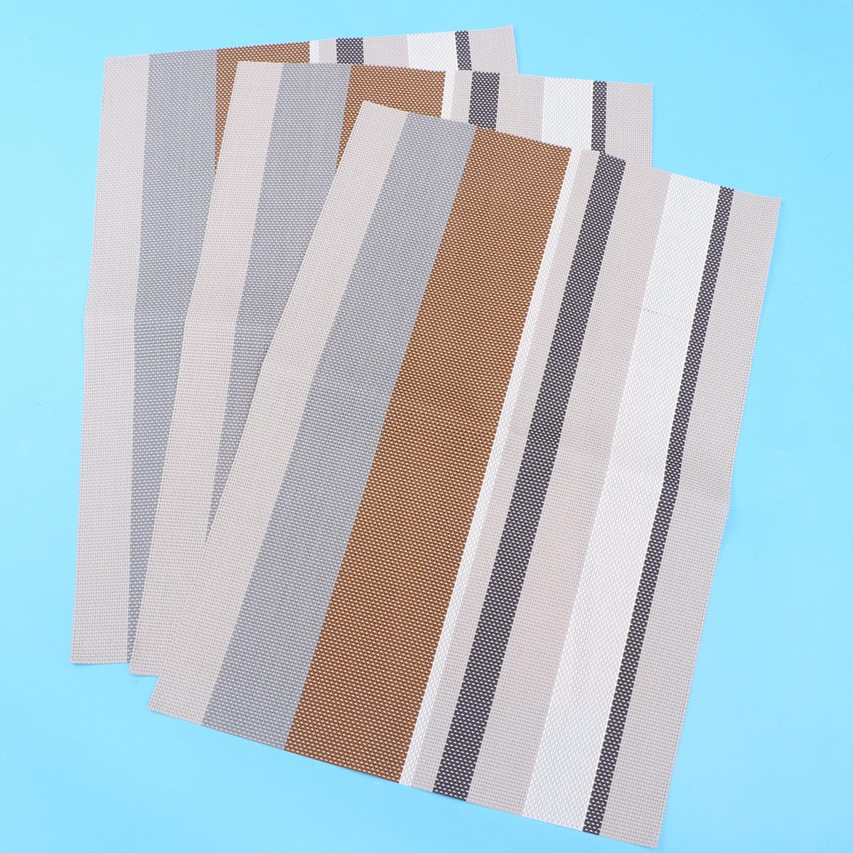 

3pcs Heat-Resistant Cup Pad Waterproof Pvc Cup Mat Table Protector Decorative Home Dining Mat Strong Tensile