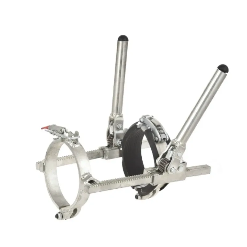 200mm Silent PP Pipe Puller and Installation Tool, Drainage Pipe Tensioner with Double-Sided Clamp