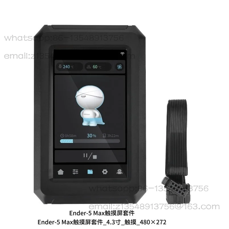 

3D printer screen 4.3 inch K1 MAX/Ender-3 V3 touch screen original accessories