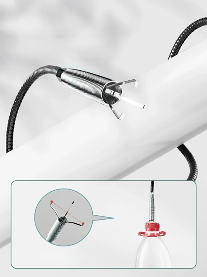 Sewer Pipe Unblocker Snake Spring Dredging Tool for Kitchen Bathroom Hair Sink Pipeline Cleaning  Accessories,TIMUKJ