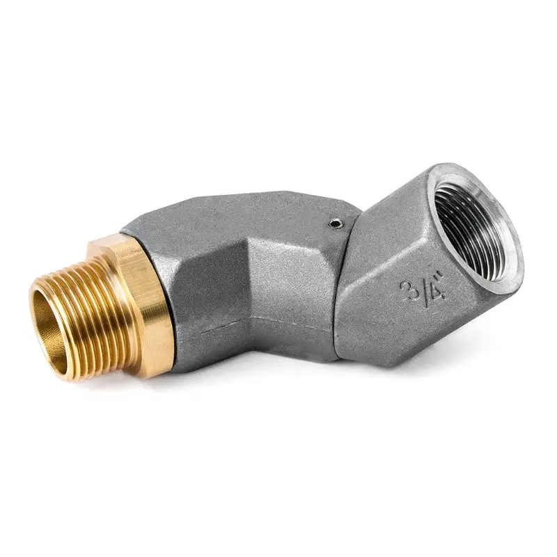 Universal Auto 360 Rotating Air Hose Connector Adapter Flow Aluminum Tool Fuel Transfer Hose Joint For Pneumatic Tools