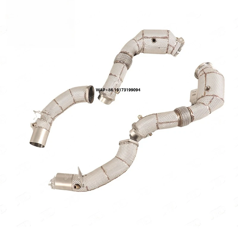 

Высокопроизводительный даунпайп для новой модели M850i XDrive Gran Coupe G16 4.4L V8, передняя труба из нержавеющей стали T304