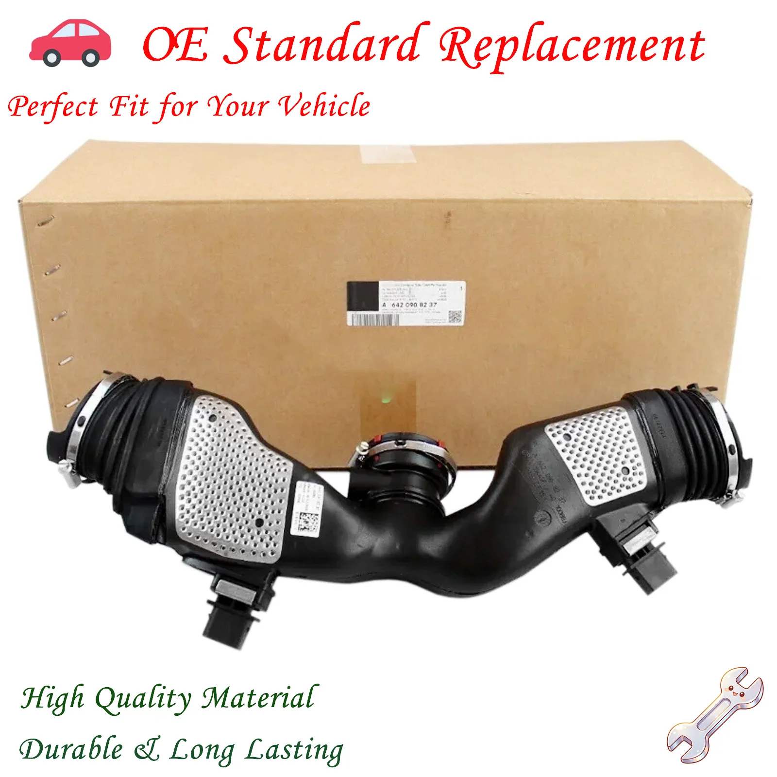 Mass Air Flow Sensor Genuine A6420908237 For Mercedes-Benz Sprinter W906 Viano Vito W639/W447 ML W164 GL X164 642 6420908237