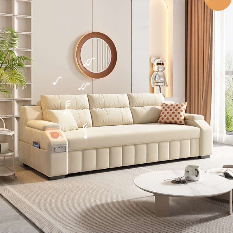 

Designer Modern Fancy Sofa Bed Living Room Relax Reclining Folding Sofa Bed Floor Lounge Divani Da Soggiorno Apartment Furniture