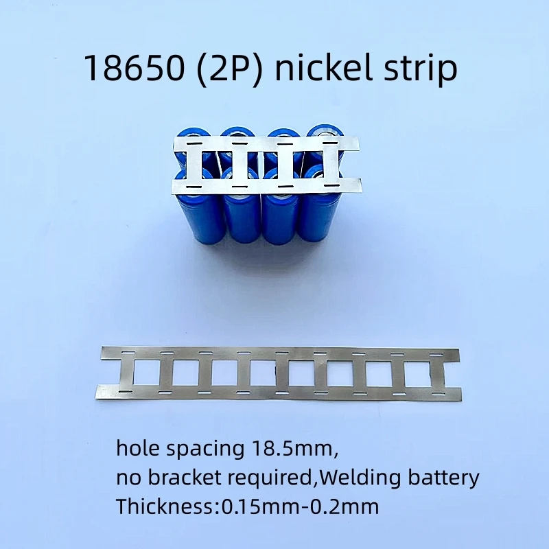 1Meter  2P 3P 4P 6P  Nickel Sheet Nickel Plated Steel Strip Connection Piece For 18650 Battery Spot Welding