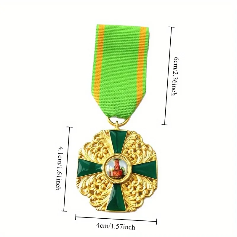 1 قطعة بادن دوشي بروش Zailingen ميدالية تذكارية شارة ميدالية معدنية اكسسوارات دبابيس عالية الجودة لجمع الهدايا #2